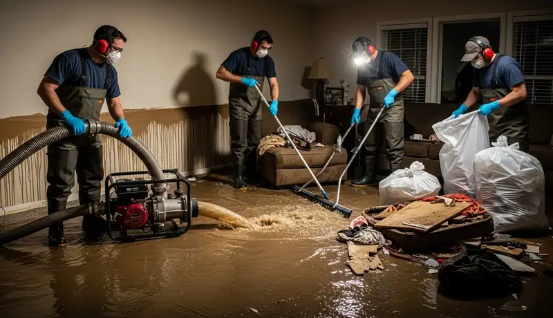 Storm Flood Cleanup and Restoration in Palm Desert, CA in Palm Desert, CA